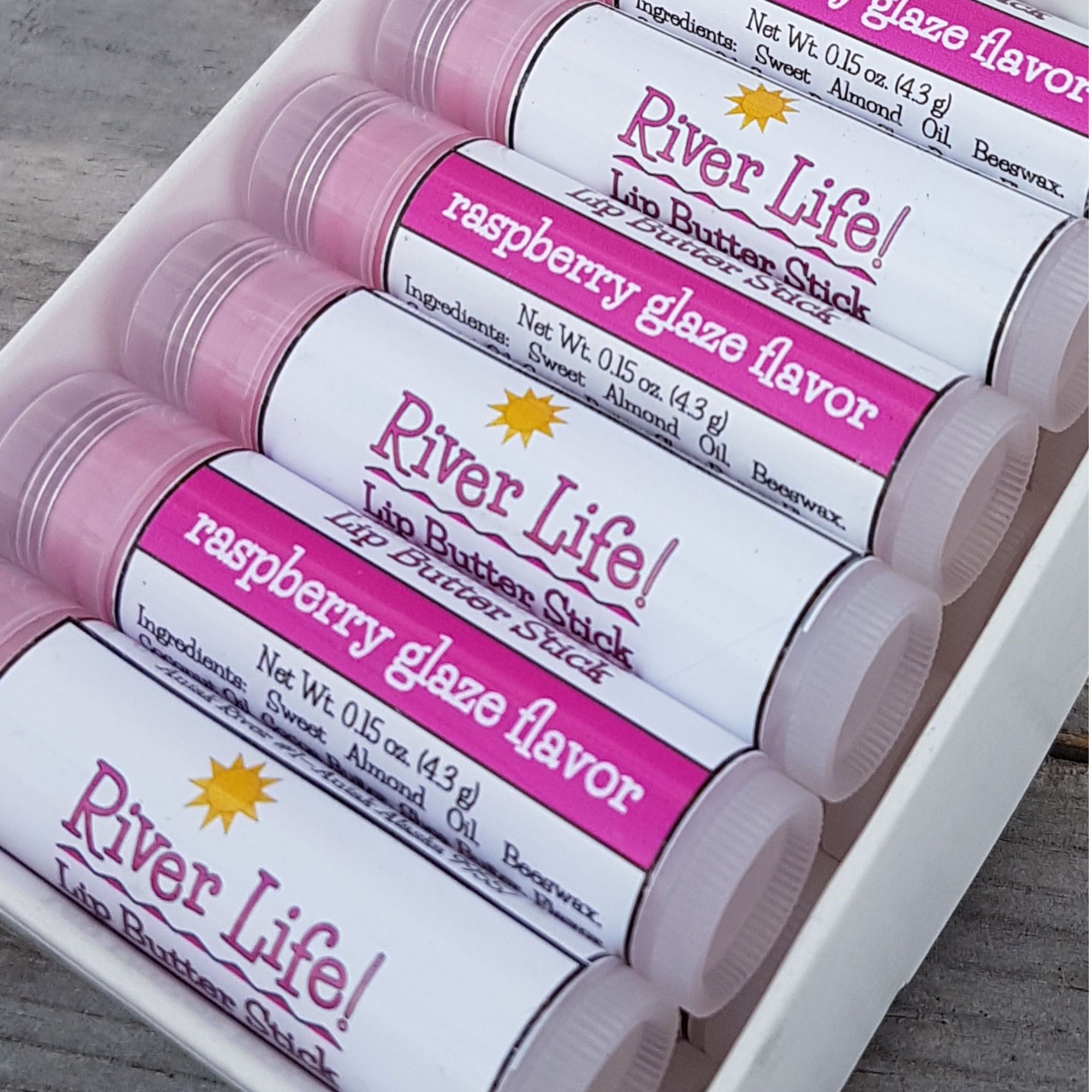 Raspberry Glaze Flavor Lip Butter Stick